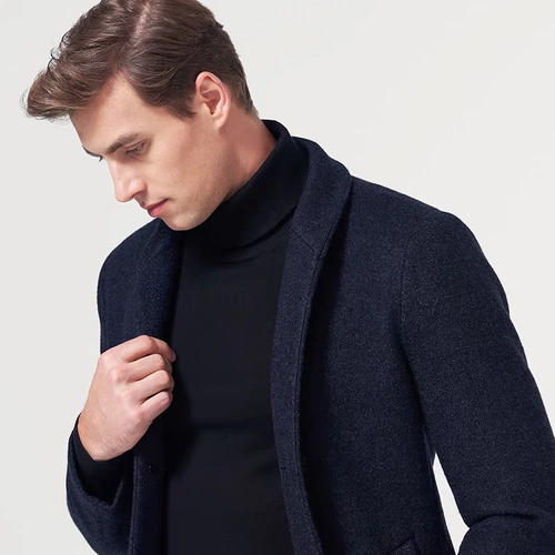 Septwolves, демисезонная шерстяная куртка для отдыха, шерстяное пальто