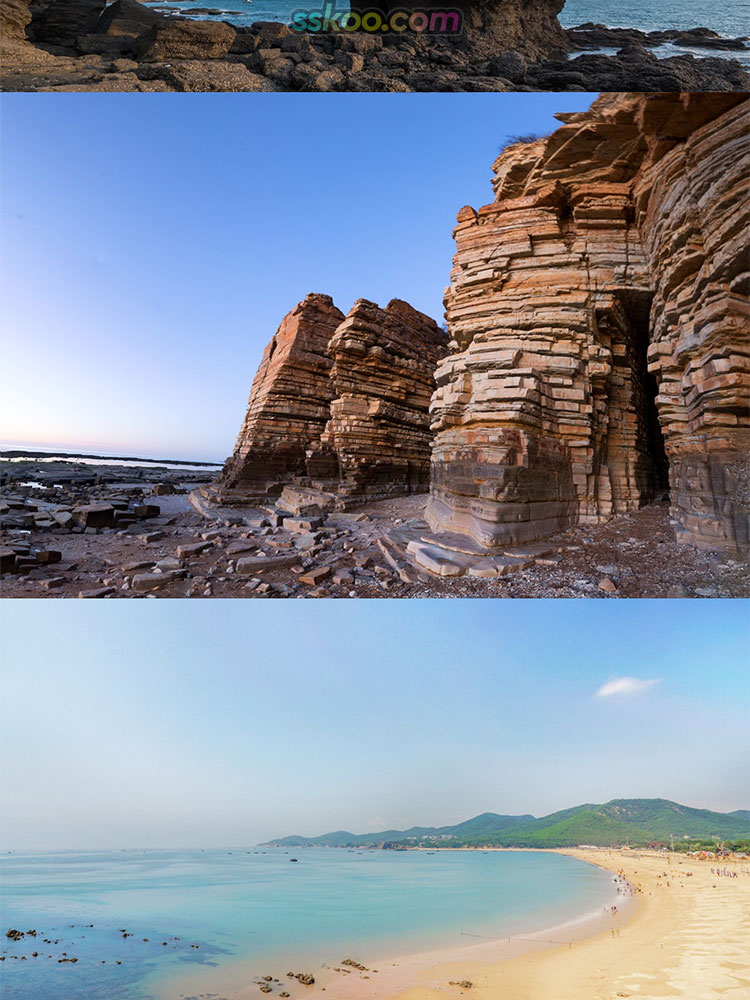 高清JPG素材辽宁大连风景建筑图片海岸线中山区跨海大桥全夜景插图4