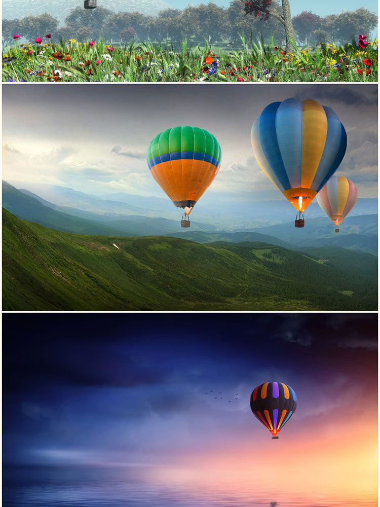 热气球升空场景高清JPG摄影特写照片4K壁纸背景图片插图设计素材插图4