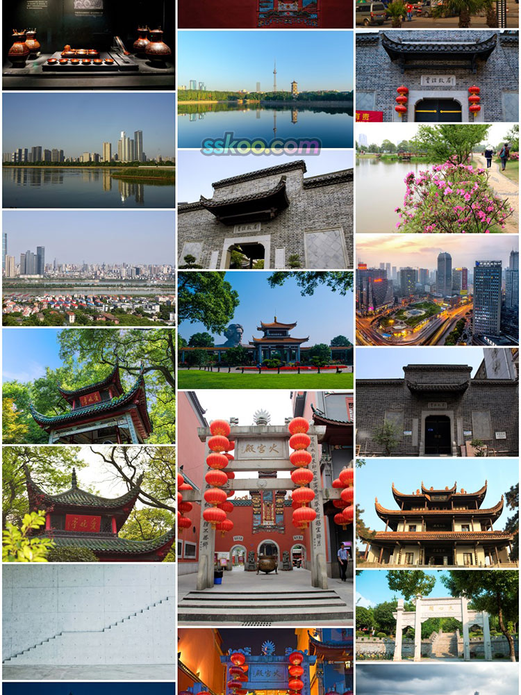 高清JPG素材湖南长沙风景图片橘子洲天心阁湘江梅溪湖全夜景摄影插图8