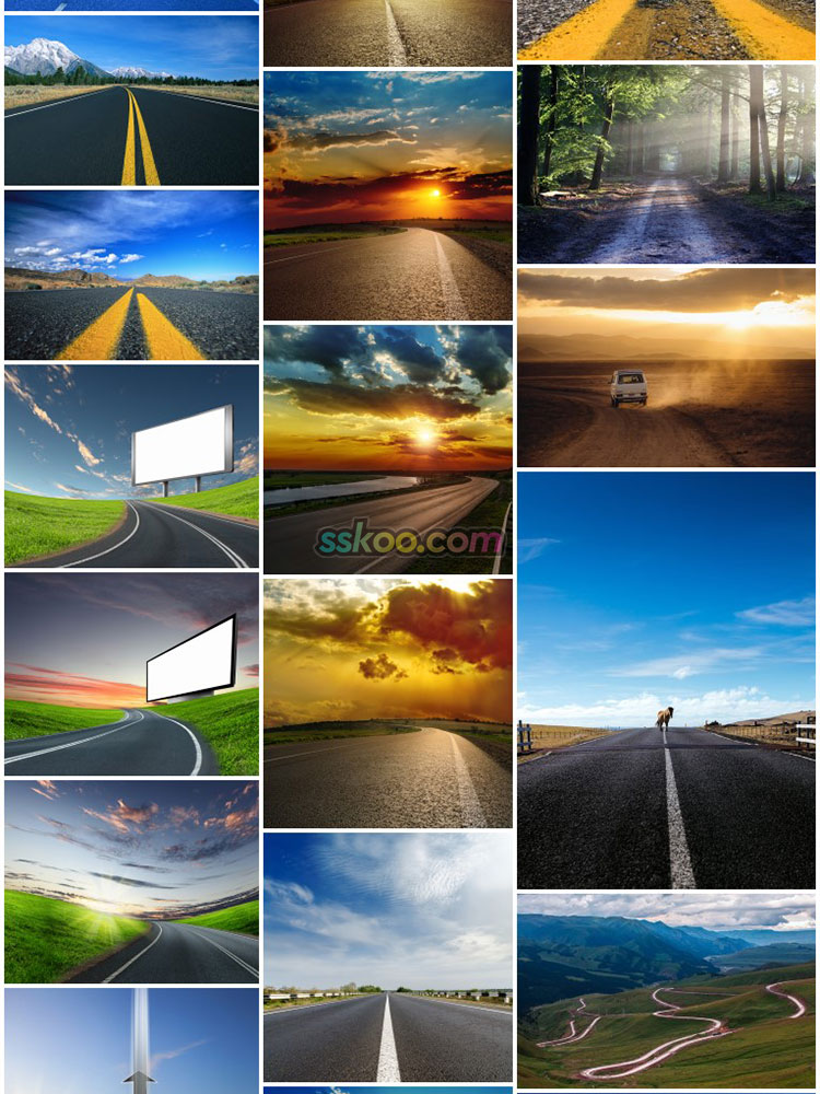 高速公路快速公路风景高清JPG摄影照片壁纸背景图片插图设计素材插图14