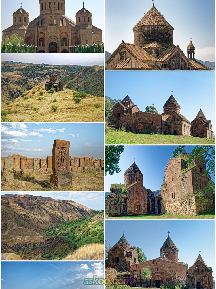 亚美尼亚风景神庙修道院埃里温塞万湖旅行JPG 图片插图摄影素材插图2