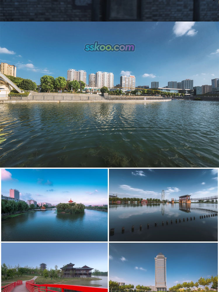 高清JPG素材江苏盐城风景图片黄海湿地森林聚龙湖园林古镇摄影照插图7