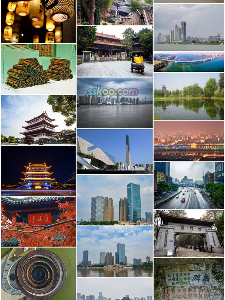 高清JPG素材湖南长沙风景图片橘子洲天心阁湘江梅溪湖全夜景摄影插图10