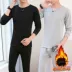 Bộ quần áo lót nam giữ nhiệt nam plus nhung, quần áo mùa thu và quần dài, bộ quần áo mặc bên trong cho nam giới trẻ mùa thu, quần áo mùa đông cho người lớn - Phù hợp với nóng lên