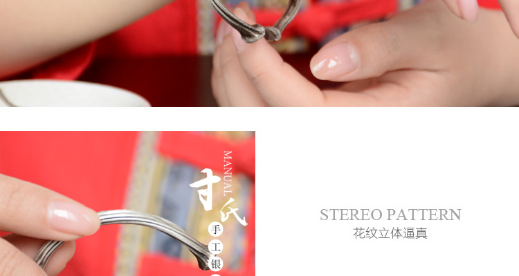 Spatholobus Bracelet Phần nam nữ có 99 feet bạc trang sức bằng gỗ không có nút thắt vòng tay đá phong thủy