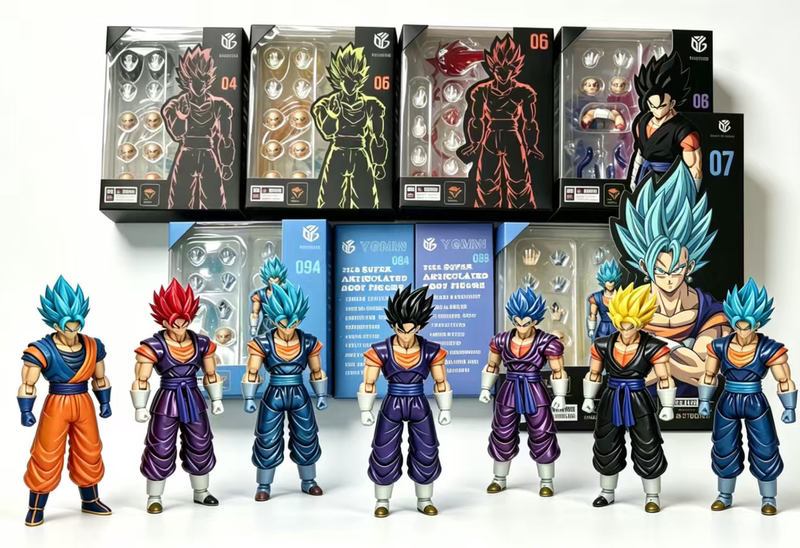In-Stock Ygmw Studio + Dragon English Vegeta + Octoys + Full Series Vegeta 04-09 Default Boxed
