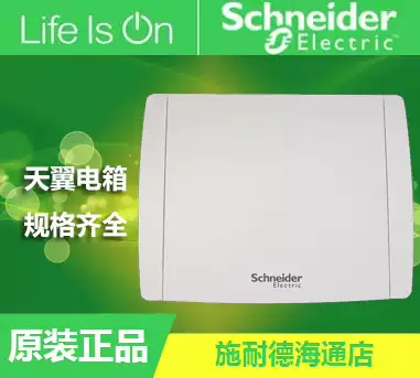 Schneider distribution box strong electric box air switch box Tianyi 12-position 12-Circuit clear packing 13696