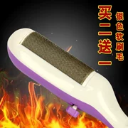 Bàn chải tóc dính quần áo tẩy lông bàn chải tĩnh điện bàn chải tẩy lông bàn chải quần áo bụi bàn chải để bàn chải tóc để chải - Hệ thống giá giặt