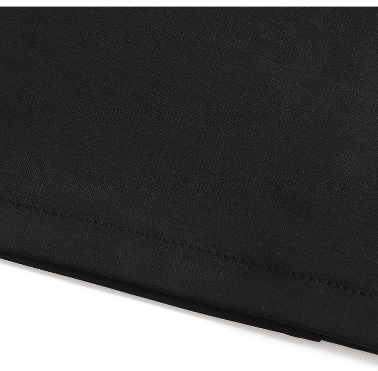 VK旗艦店 韓系修身優雅西服領黑色氣質顯瘦長袖洋裝