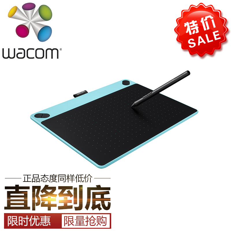 And crown Wacom shado digital plotter board cth490 690 hand-painted drawing board computer PS cartoon drawing board Intuos