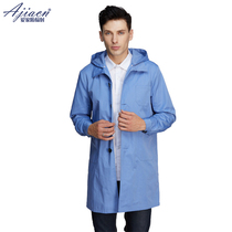 Metal Fiber Fiber Electromagnetic Radiation Shielding Men with Hat Clothes