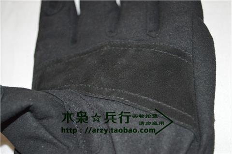 ★ 木 枭 ★ Chính hãng 06 Găng tay mùa đông mặt đất Cotton Đen Lạnh Không thấm nước Quạt quân sự Full Finger Mountain Bike ngoài trời găng tay chống nắng nam cao cấp