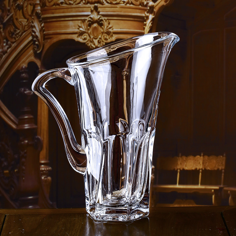 BOHEMIS Czech Imported Crystal Glass Red Wine Decanter Home Light Lavish Wake-up Wine Jug Cold Water Jug Juice Pot-Taobao
