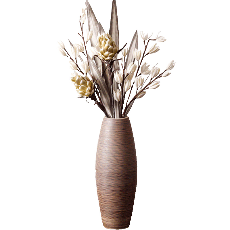 Jingdezhen ceramic large vases, contracted and I ou shi dry flower arranging flowers furnishing articles sitting room simulation flower decoration