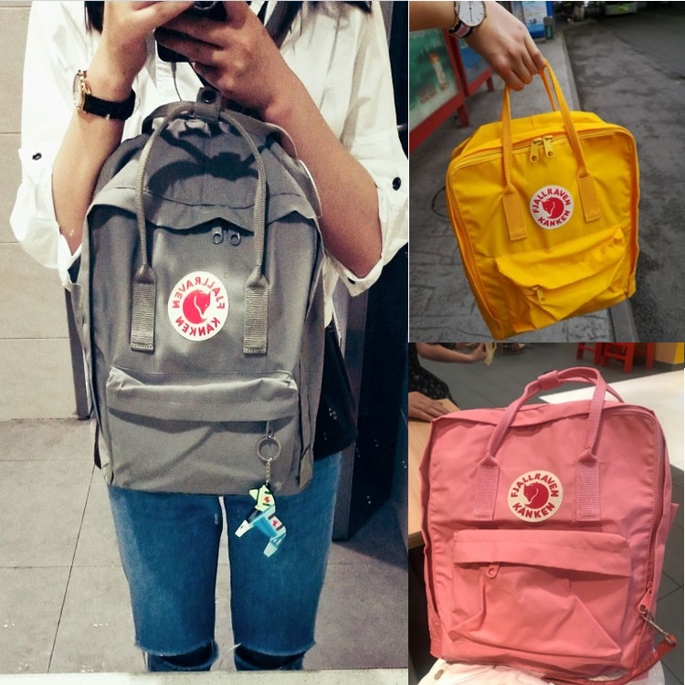 Arctic fox backpack outdoor leisure sports waterproof Mummy backpack Kanken Classic student bag