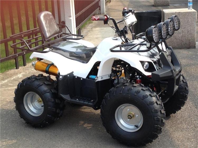 ATV Bull Bãi Biển Xe Máy Bốn Bánh Xe Leo Núi Off-road Xe Tất Cả Các địa hình Xăng Xe Giải Trí 125cc