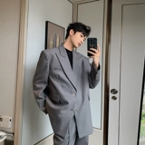 Демисезонный корейский комплект для отдыха, костюм для школьников, изысканный стиль, оверсайз