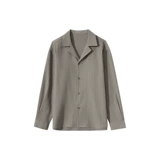 Hualun весенне-осенний высококачественный мужской повседневный костюм-рубашка 𫔮Спортивный комплект с чистым комплектом в корейском стиле