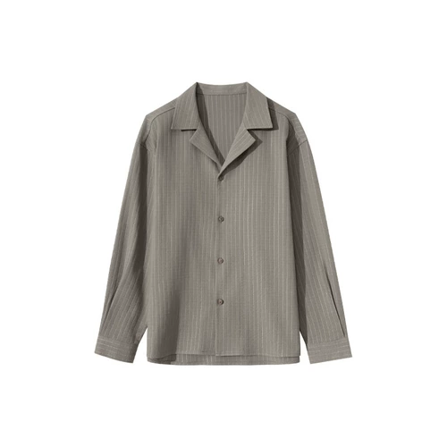 Hualun весенне-осенний высококачественный мужской повседневный костюм-рубашка 𫔮Спортивный комплект с чистым комплектом в корейском стиле