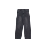 Летние шелковые джинсы, тонкие синие штаны, свободный прямой крой