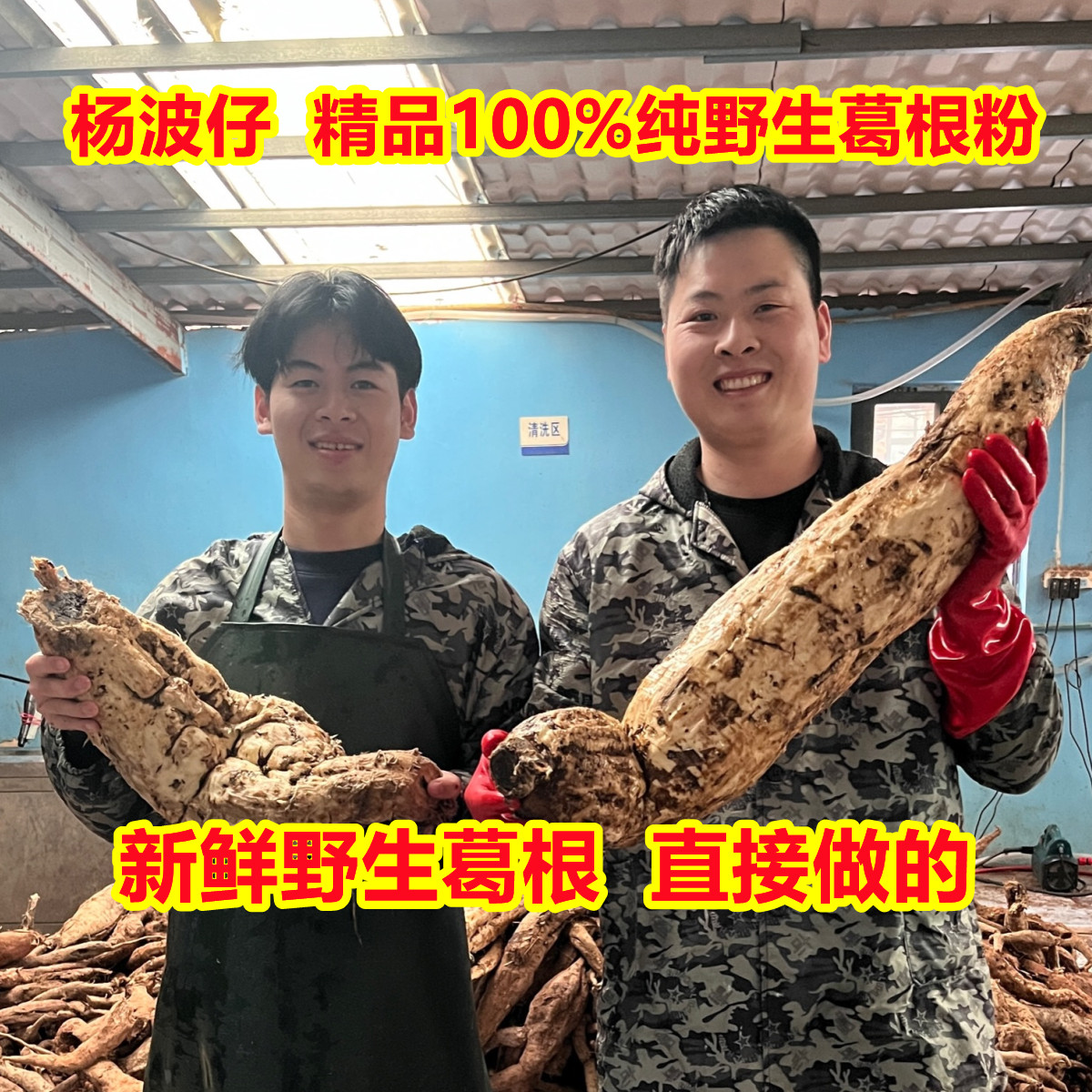 真葛粒品牌店 纯野生葛根粉