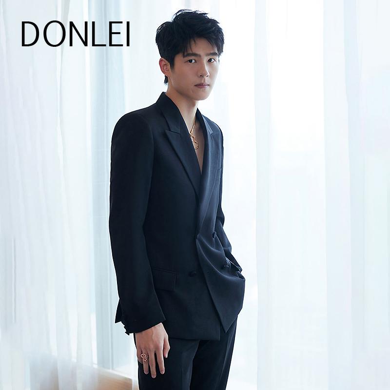 Sui's Same Style Casual Suit Jacket Men's Handsome High-End Korean Style Men's Autumn and Winter Suit Jacket