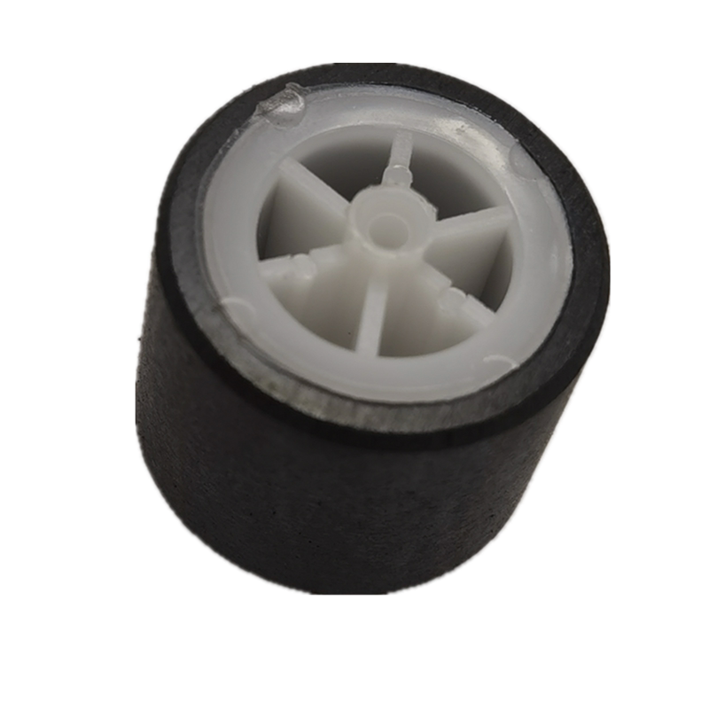 Ferrite rotor magnet dry pressure heterosexual radial 12 ferrite motor rotor magnet with plastic gear