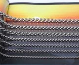 Цепь из нержавеющей стали 304, электростатическая заземляющая цепь, витая цепь, рекламный подвесной флаг, декоративная цепь для люминесцентной лампы, бирка