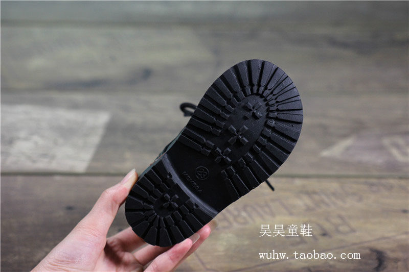 Chaussures enfants en cuir - semelle caoutchouc - Ref 1011147 Image 26