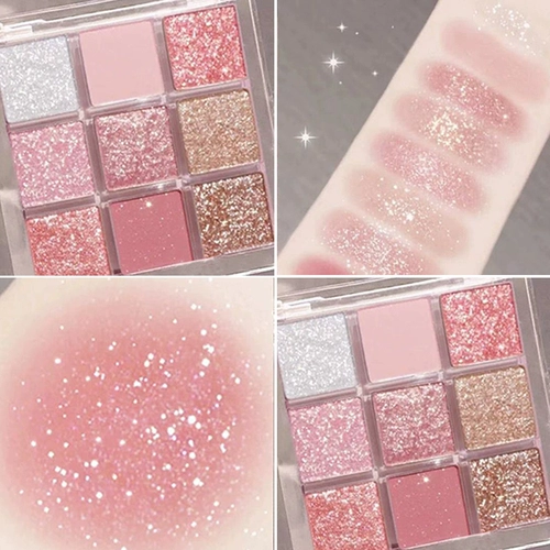 Палетка теней, водостойкие блестки для ногтей, карандаш для глаз, 2024 года, популярно в интернете, новая коллекция