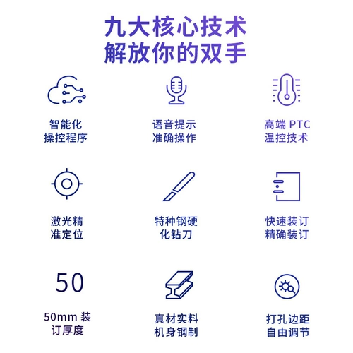 Deli 14660 Полностью автоматический финансовый ваучерный ваучер.