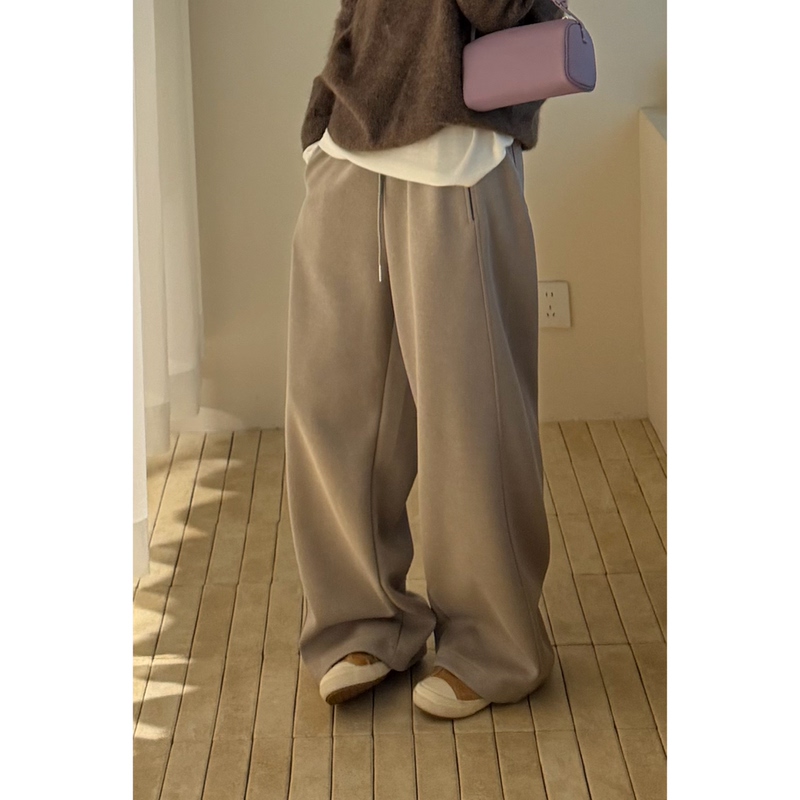 9.8/ "Original Sweatpants·Three Colors" Autumn Korean Style Classic Simple Versatile Relaxed Casual Drawstring Sweatpants 9.8/ "Original Sweatpants·Three Colors" Autumn Korean Style Classic Simple Versatile Relaxed Casual Drawstring Sweatpants