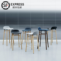 Denmark NORMANN Form Barstool 65 cm Bar Stool High stool Dining chair Metal legs 6 models