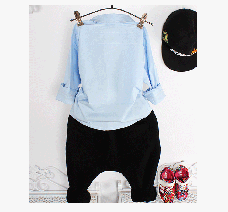 Chemise garcon à manche longue - Ref 2075575 Image 24