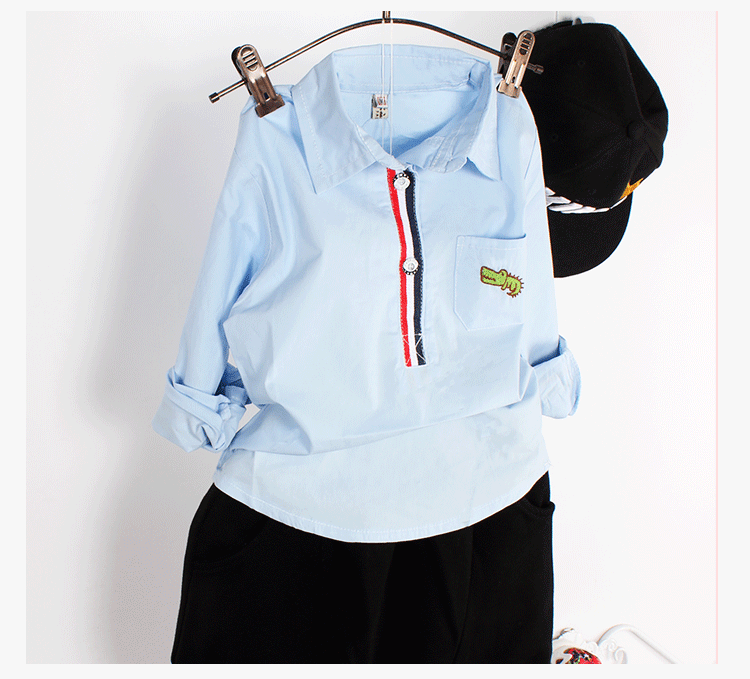 Chemise garcon à manche longue - Ref 2075575 Image 35