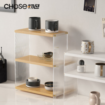 First colour acrylic cup holder water glass shelf to contain water bar MARK CUP COFFEE TEA CUP TEA TEA SET SHELF