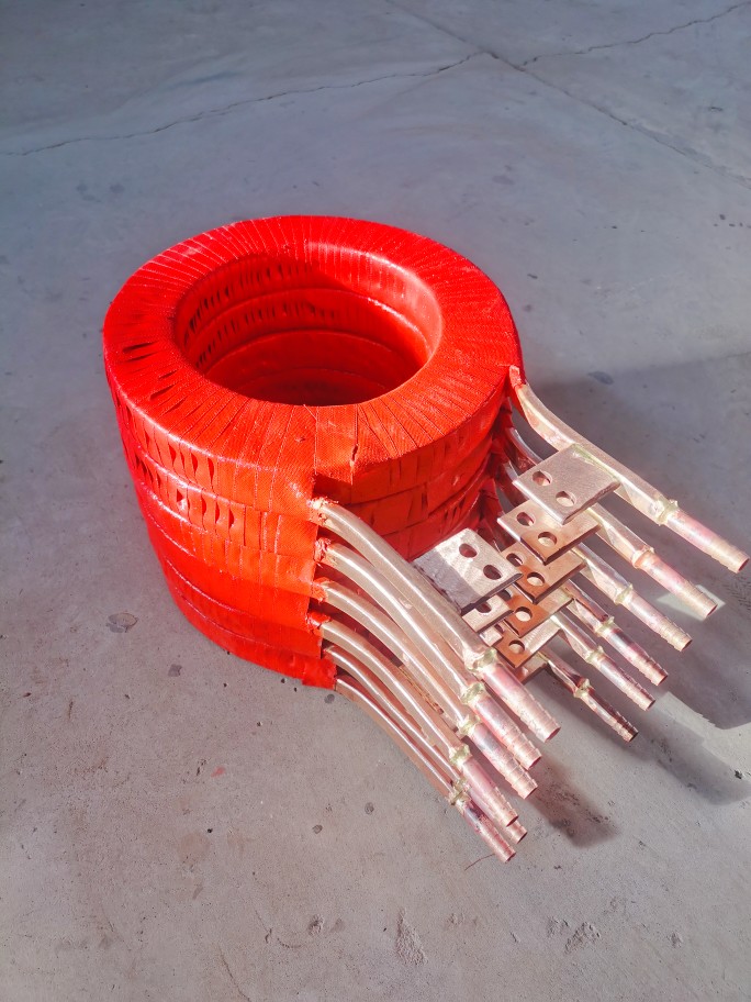 Consult the customer service-Taobao before the order of the medium-frequency furnace reactor coil wound by the set-made square copper tube