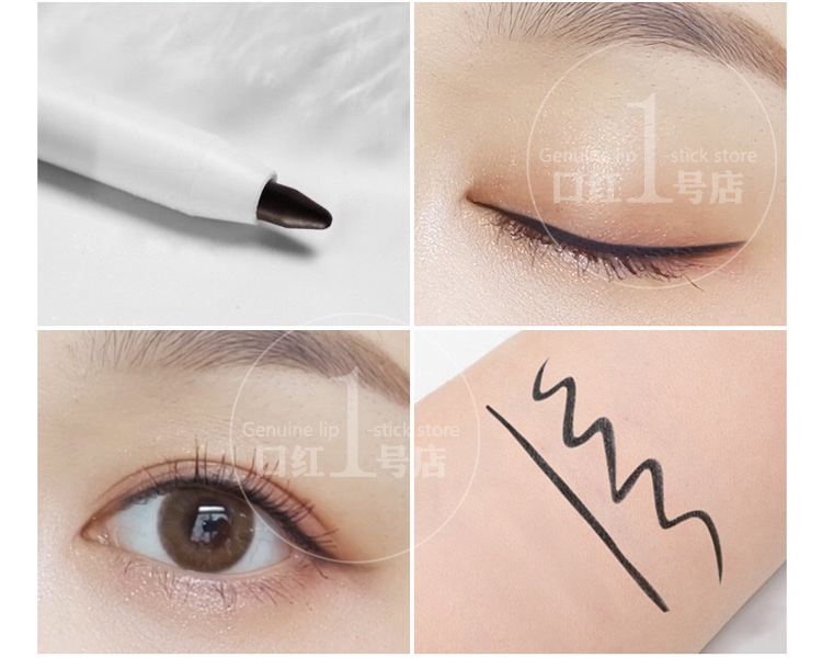 Bút kẻ mắt mới dạng gel dạng lỏng dạng bút chì màu đỏ không thấm nước, chống mồ hôi, không đánh dấu, lâu trôi, không màu eyeliner 3ce