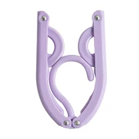 Складывание вешалки фиолето