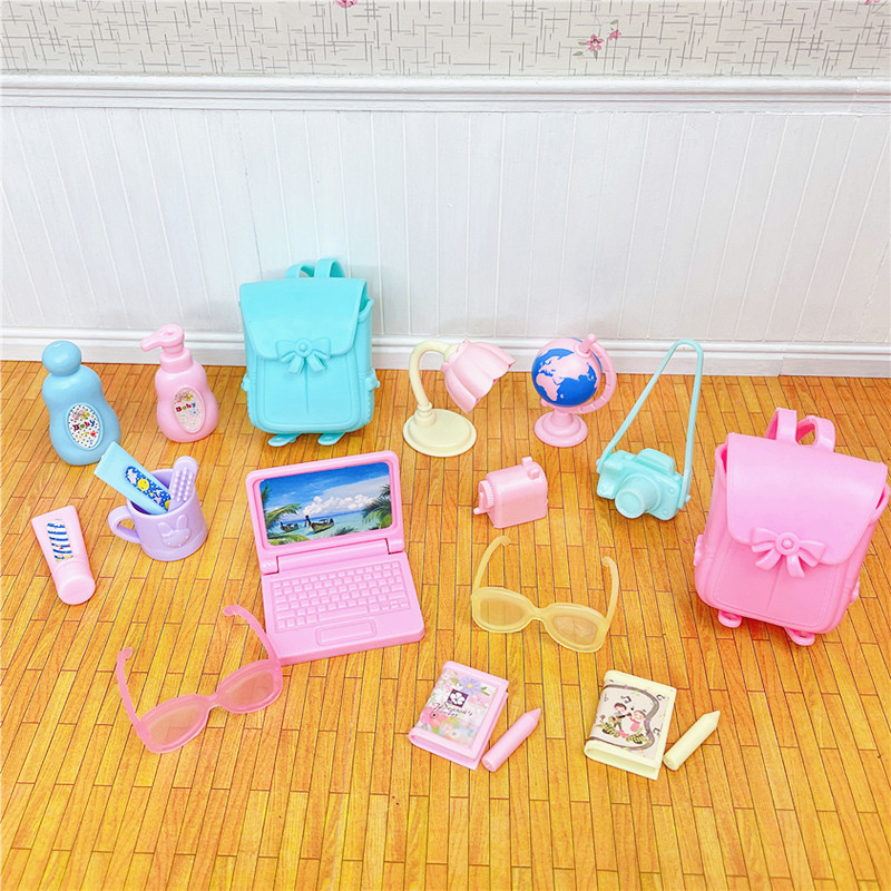 Baya Doll Accessories, Computer, Books, Glasses, Toothbrush, Pet House, Scene Props, Ornaments, Children's Toys