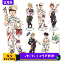 Passerby Super Power 100 Psychic Paint Style Acrylic Dali Sign Kageyama Shigeo Kageyama Ritsu Ornaments