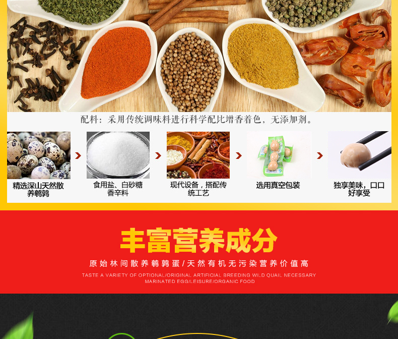 湖南特产 畅享味来 原味卤蛋 鹌鹑蛋 500g 约60枚 图6