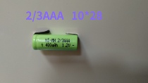 Flying koshave battery 2 3AAA 400mAh 10 * 28 nickel hydrogen rechargeable battery