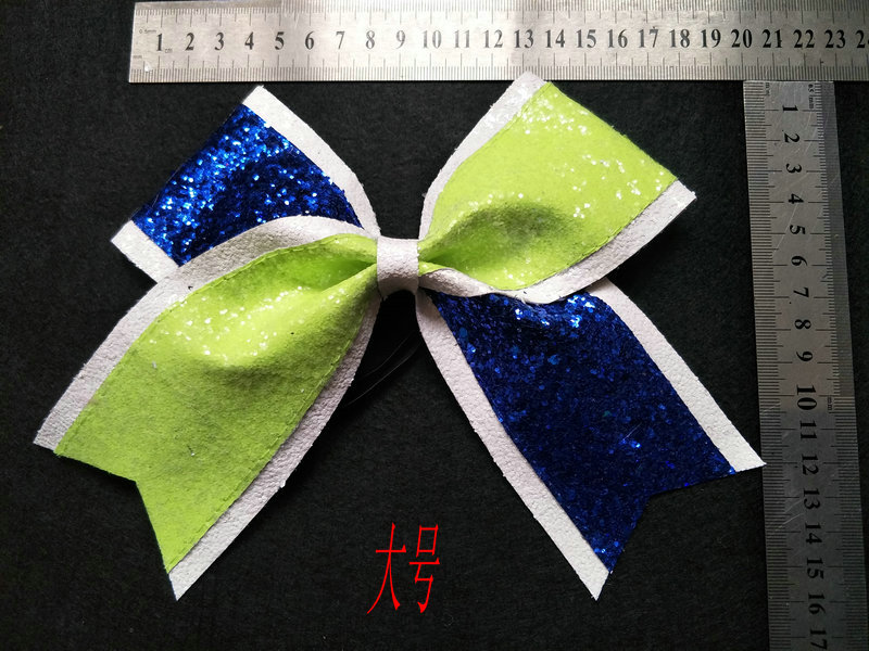 Flower Ball Cheerleading Headwear Competitive Competition Fluorescent Green Blue White Black Bow Headwear Hair Accessories Full Postage Discount