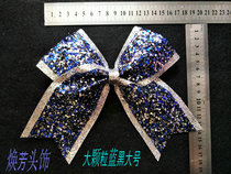 Cheerleader Cheerleading Fitness Playground Blue Black Silver Shiny Sheet Hot Selling Hair Accessories Hairpin Hairpin Hairpin Hair Clip