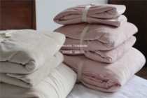 Not common law Landuvet foreign trade Winter style goose down plush quilt cover pillowcase bed hat bed warm for four pieces