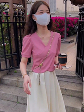 джинсовая ткань 夏装网红减龄时尚小香风活泼温柔系甜美奶系穿搭半身裙两件套装女