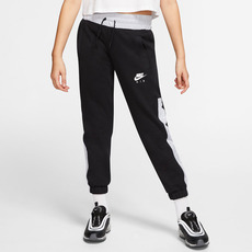детские штаны nike耐克2020女大童 air pant针织长裤休闲运动裤子cj7414-010