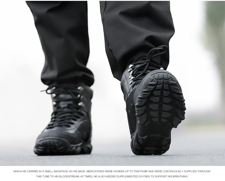 Bottes militaires pour homme - amortissement - Ref 1402597 Image 24